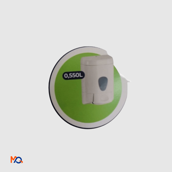 distributeur-de-savon-liquide-0-550-l-blanc-min Distributeur de savon liquide 0.550 L – Image 1
