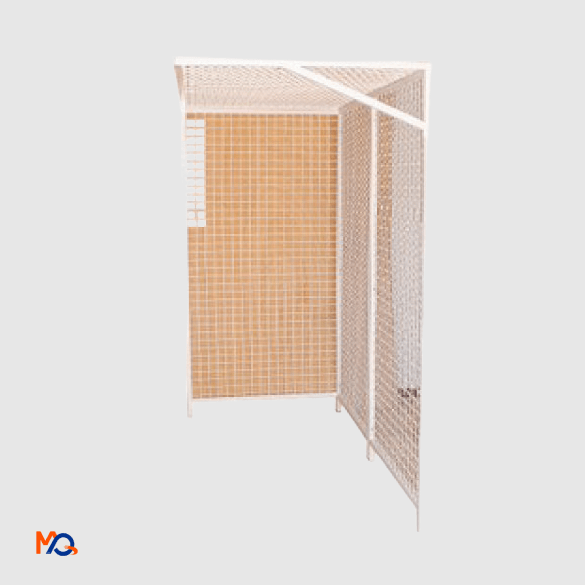 cage-de-poulietherapie-a-4-panneaux-min Cage de pouliethérapie à 4 panneaux – Image 1