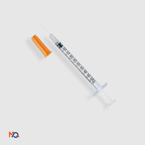 seringue-a-insuline-0.5ml-boite10 Seringue à insuline 0.5ml Super Fine - boite de 10 – Image 1