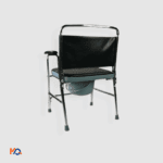 Chaise toilette fixe en acier – Image 2