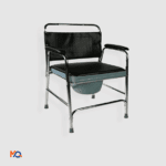 Chaise toilette fixe en acier