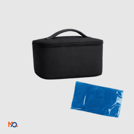 Trousse isotherme médicale Thermobag bleu clair et gris 23×13×12 cm